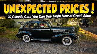 Something Feels Off… 20 Classic Cars Selling Below Value!
