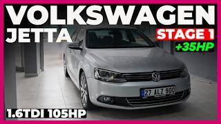 Volkswagen Jetta 1.6 TDI Stage 1 Yazılımı | Araç Sahibinin Reaksiyonu!