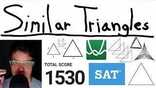how to do SAT similar triangles problems (full masterclass)