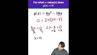 How to Find the x-Values Within a Function – Fast with Nick