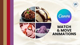 Анимация «Совпадение и перемещение» в Canva | Анимация в Canva | #canvahindi #canvaanimation screenshot 3