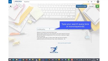 Use the SharePoint Search