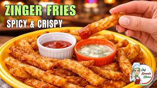 Crispy Zinger Fries | Spicy Coated Fries - Better Than Fast Food! screenshot 3
