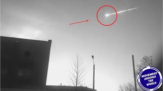 Top 5 METEORITE FALL Caught On Camera in the world 2020