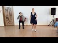 Народно - бытовой танец "Полька - бабочка"
