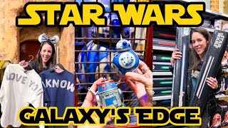 STAR WARS: GALAXY'S EDGE New Merch Tour January 2024 | Hollywood Studios | Walt Disney World