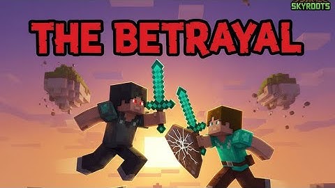 The Betrayal 😨 [ SKYROOTS SMP S2 ]  #minecraft 