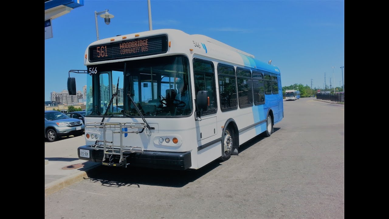 YRT ~ 2005 ElDorado EZ Rider II # 546 ~ Bus Ride on route 561 Woodbridge Community
