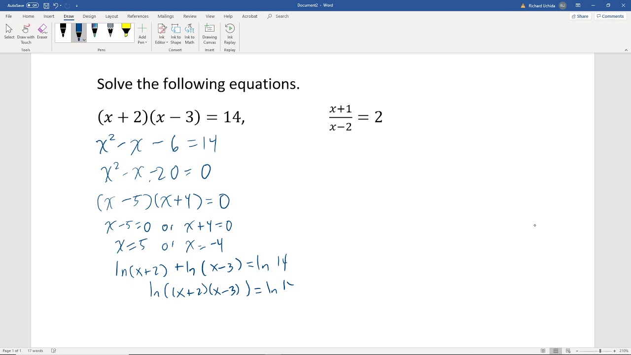 Prep for Exponential and Logarithmic Equations - Solving Basic ...