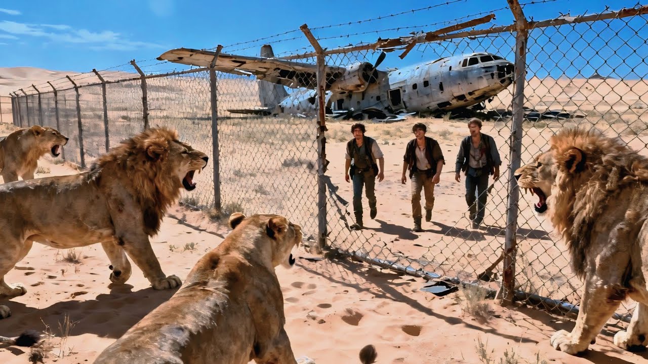 Yah Log Phans Gaye Khatarnak lions ka beach (Prey Movie Explanation)