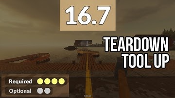 Teardown - Tool Up - All Objectives