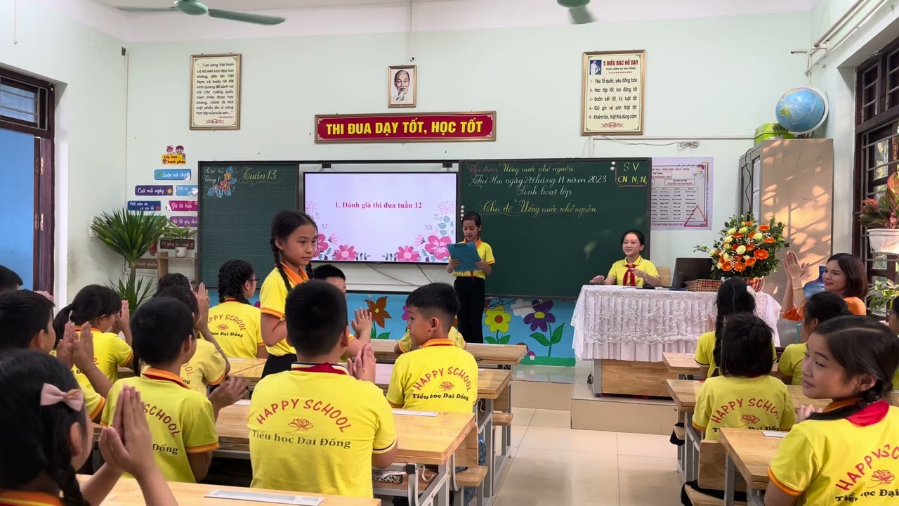 Tiết Sinh hoạt lớp - Chủ đề: Uống nước nhớ nguồn