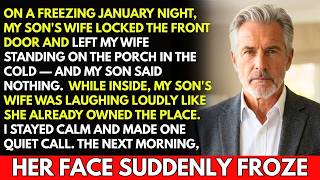 My Son's Wife Locked My Wife Out in the Cold—So I Handed Her the Eviction Notice the Next Morning