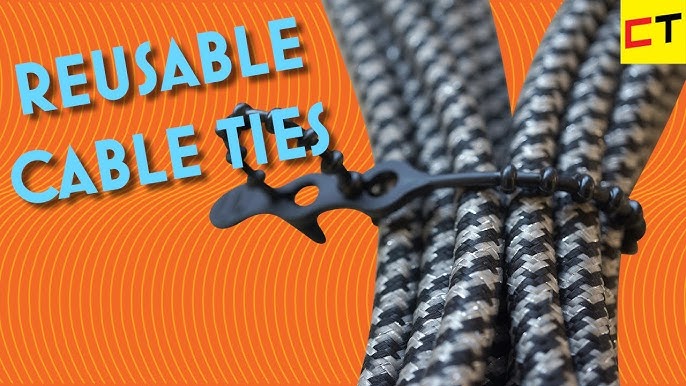 IdeaWorks Gorilla Ties - Reusable Ties for Hanging Items - Rust-Free  Material - for Indoor & Outdoor Use (6, Assorted Length) 2-39 / 2-24' /  2-12