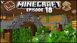 My Cave Base is FINISHED! | Minecraft Survival Ep.18
