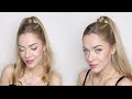 КАК СДЕЛАТЬ ВЫСОКИЙ ХВОСТ С ПРОБОРОМ БЕЗ ПЕТУХОВ? | HOW TO: NEW HIGH PONYTAIL HAIRSTYLE TUTORIAL