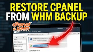 How to restore cPanel websites from WHM backup on VDS - Detailed Guide