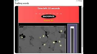 Trailing Words - Reddit Devvit hackathon submission