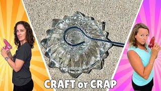 🌻 DIY Garden Decor: Epic Yard Art Showdown! 🎨 Craft or Crap Challenge 🏆