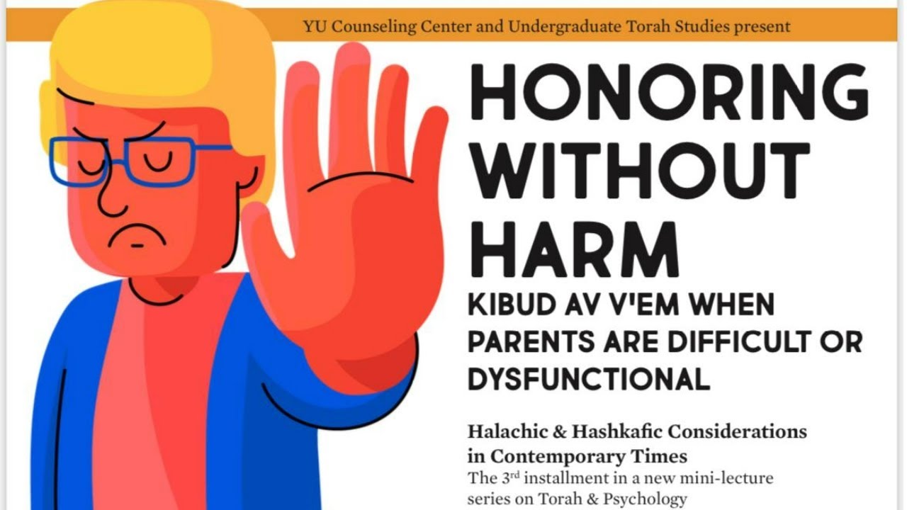 Почитание без вреда, Кибуд Ав в'Эм, когда родители трудные/неблагополучные - Р'Нойбургер и Бласс