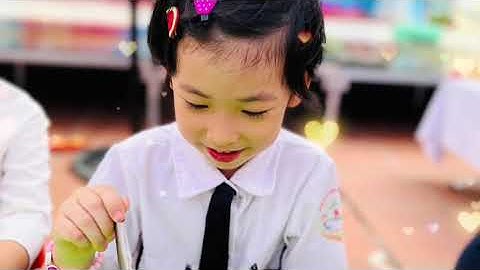 Tiệc buffet lớp 5 tuổi A tháng 11/2022