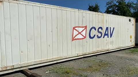 40 ft Insulated Shipping Container (Working Reefer) | Get Simple Box