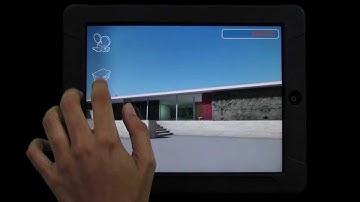 Real-time architectural rendering: Barcelona Pavilion app for iPhone and iPad