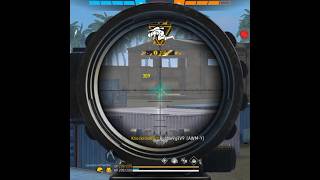 free fire Awm headshot 😱 #shorts