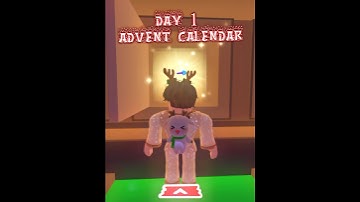🎄ADOPT ME DAY 1 ADVENT CALENDAR🎄#adoptme #roblox #shorts