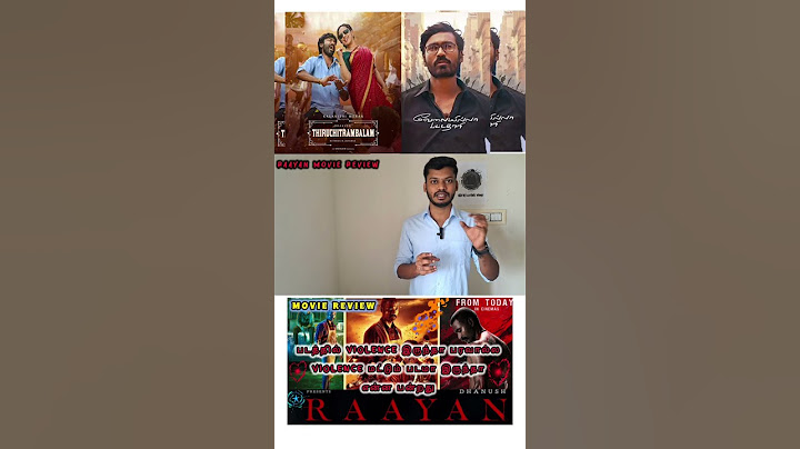 RAAYAN Review - Dhanush, SJ Surya, Prakash Raj, Selvaragavan - #VIP #D50 #raayanreview #2024movies