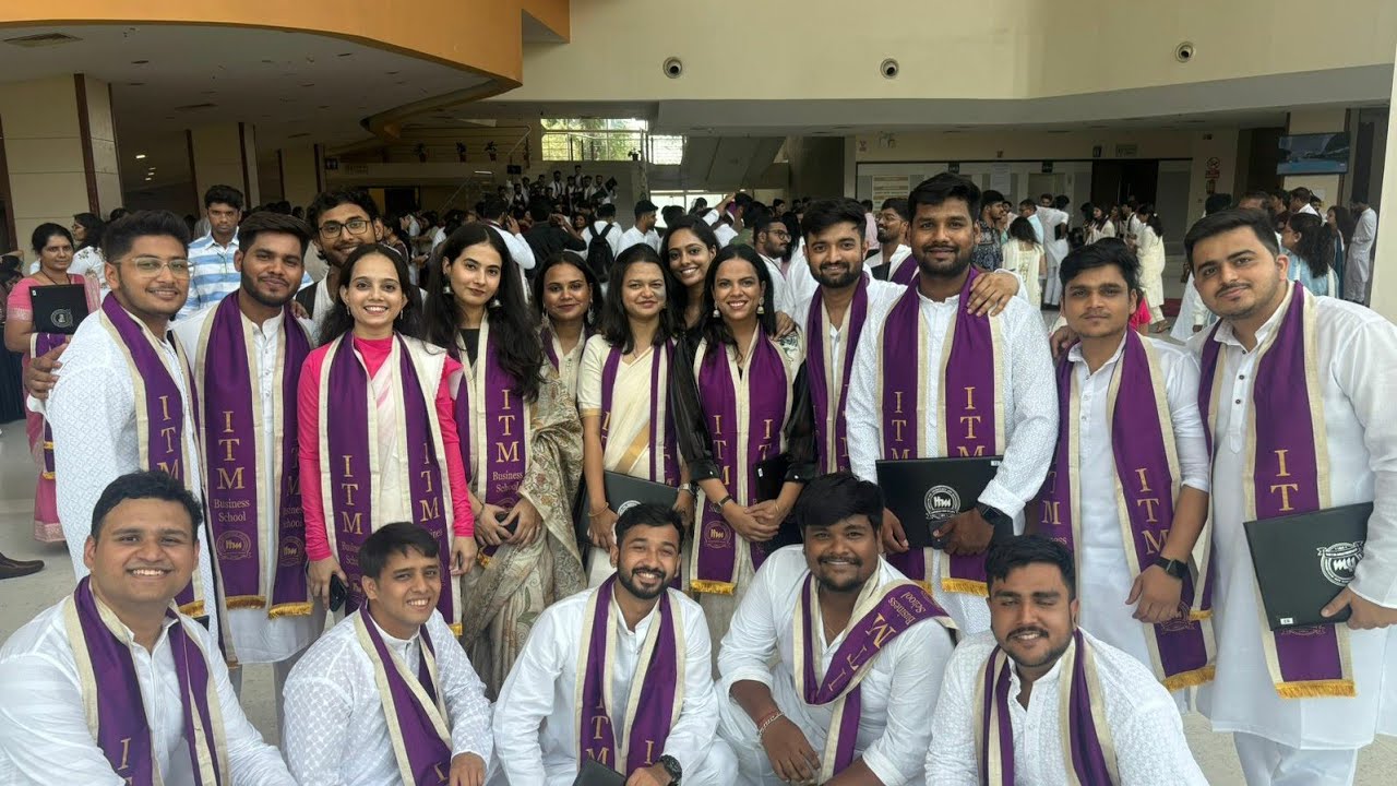 Convocation Day ,2024 | ITM Business School | MBA Done and Dusted❤