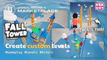 Creating Custom Levels in FallTower - Multiplayer Party Game Template | Unreal Engine Marketplace