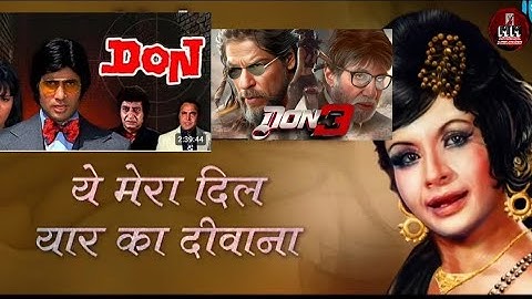 Yeh Mera Dil Yaar Ka Diwana | Don | Amitabh Bachchan & Zeenat Aman | Asha Bhosle