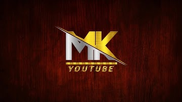 M K Logo Design On Android Phone - M K Logo In Pixellab