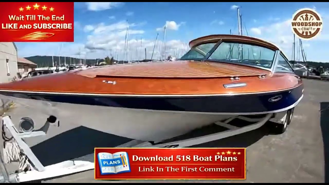 How I Built a Deep Vee Fishing Boat from SCRATCH With Free Plans