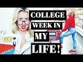 COLLEGE WEEK IN MY LIFE | Taylor King