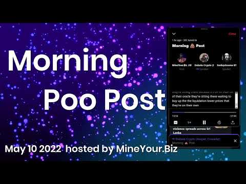 Morning 💩 Post - Episode 01 - $UST & more