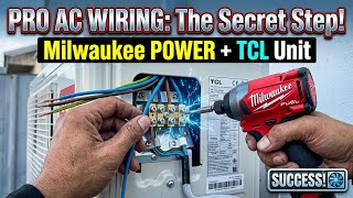 How to Wire a TCL AC Outdoor Unit Like a PRO! (Step-by-Step)