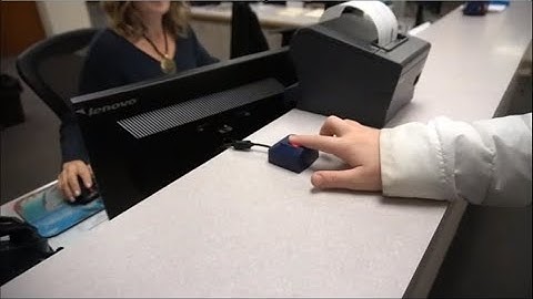 PowerSchool Tardy Slip using Biometrics