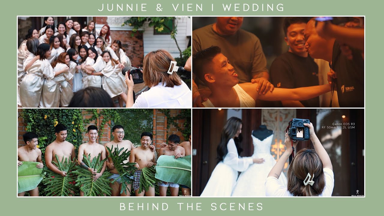 Junnie 💍 Vien | Bella Morcen POV 📸 | Wedding BTS Vlog #LifetimeAdVIENturewithJUNNIE