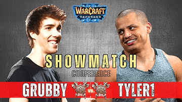 Grubby vs Tyler1 - WC3 SHOWMATCH