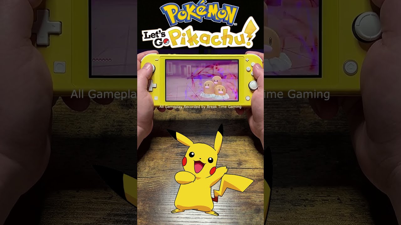 Pokemon let's go pikachu on switch lite discount