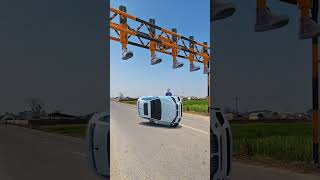 Jcb ambulance car passing with future technology #shortsfeed #shortsyoutube