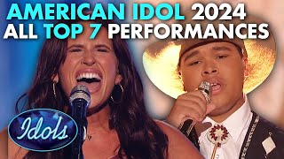 ALL AMERICAN IDOL TOP 7 PERFORMANCES 2024 | Idols Global