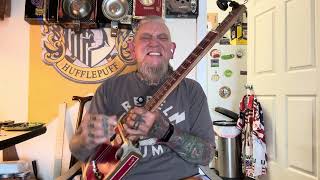 March of the S.O.D. On 3 string cigar box guitar 