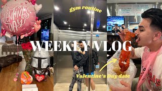 a week in our life + routines, gym, and valentines day✨ by Mike & Sav  199 views 3 months ago 14 minutes, 41 seconds