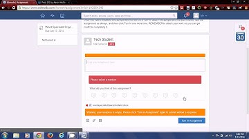 Edmodo - Student Assignment Turn in Tutorial
