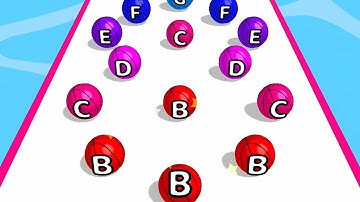 A-Z Run - All Levels Gameplay Android, iOS ( Level 27 - 28 )