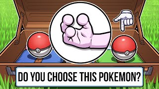 Choose Your Starter Pokemon By ONLY Seeing The Hands!