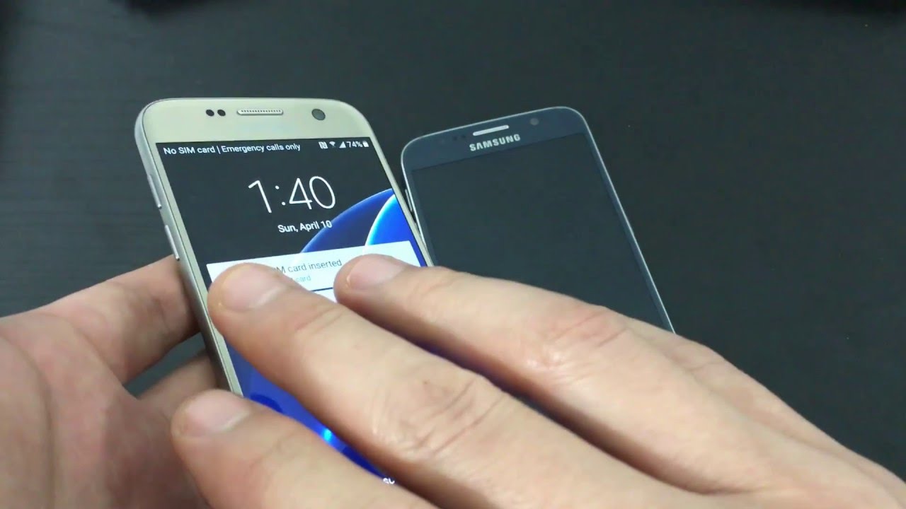 Samsung S7 Синий Индикатор